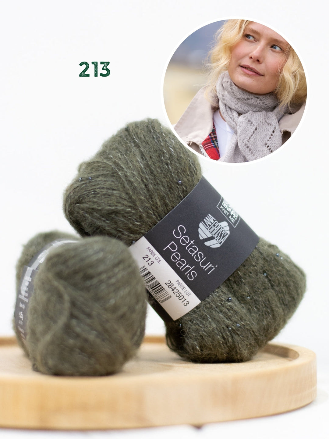 Strickpaket Setasuri Pearls Halstuch