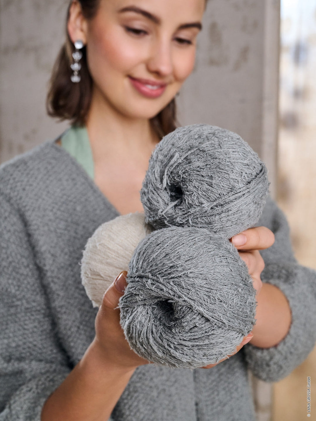 Strickpaket Ella offene Jacke