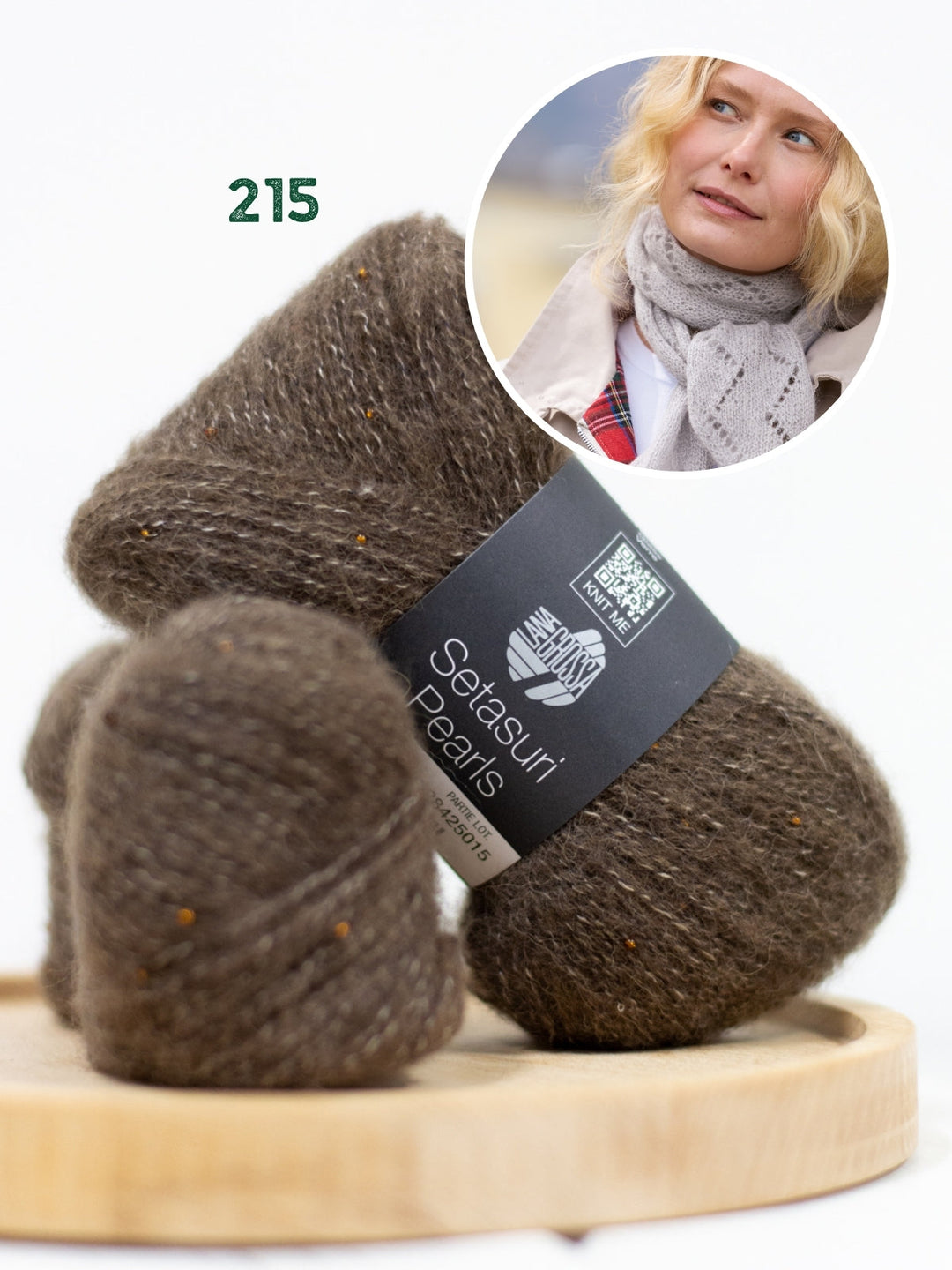 Strickpaket Setasuri Pearls Halstuch