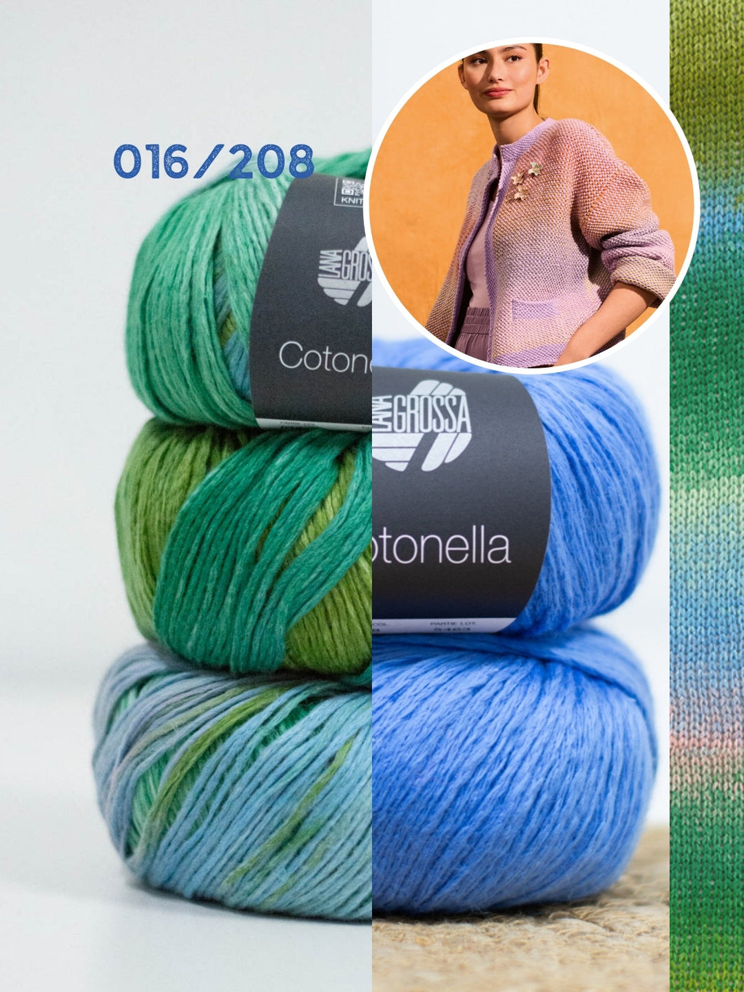 Strickpaket Cotonella Jacke