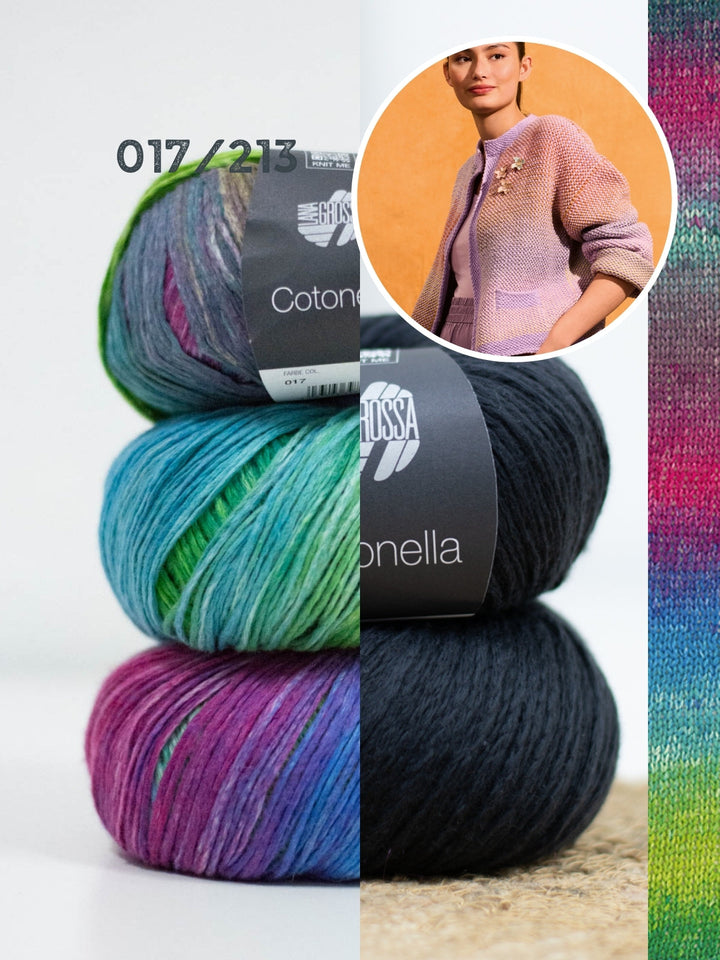 Strickpaket Cotonella Jacke