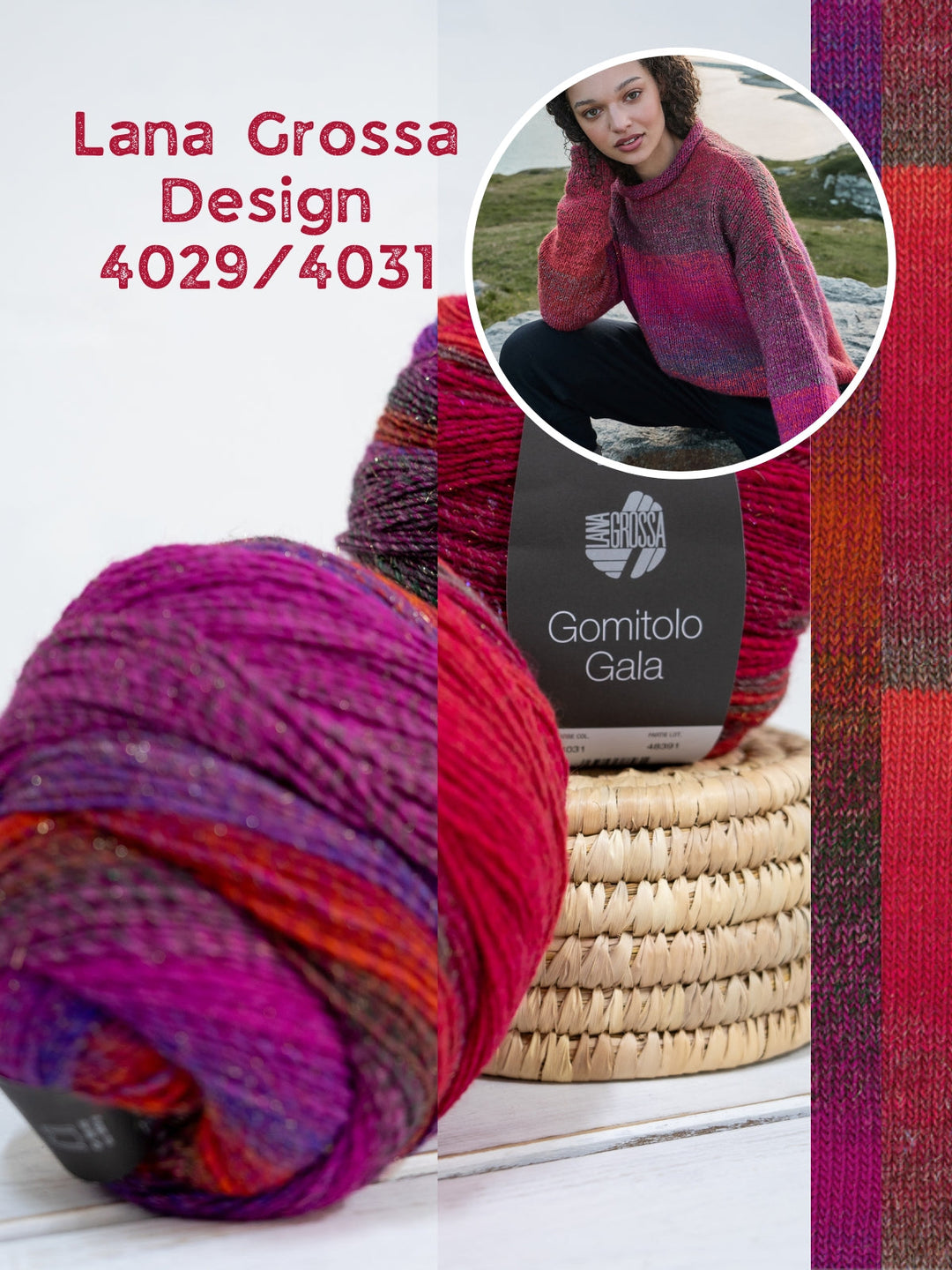 Strickpaket Gomitolo Gala Pullover