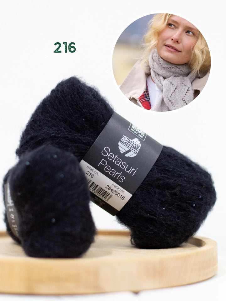 Strickpaket Setasuri Pearls Halstuch