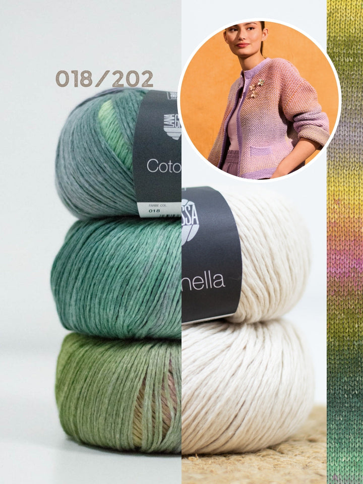 Strickpaket Cotonella Jacke
