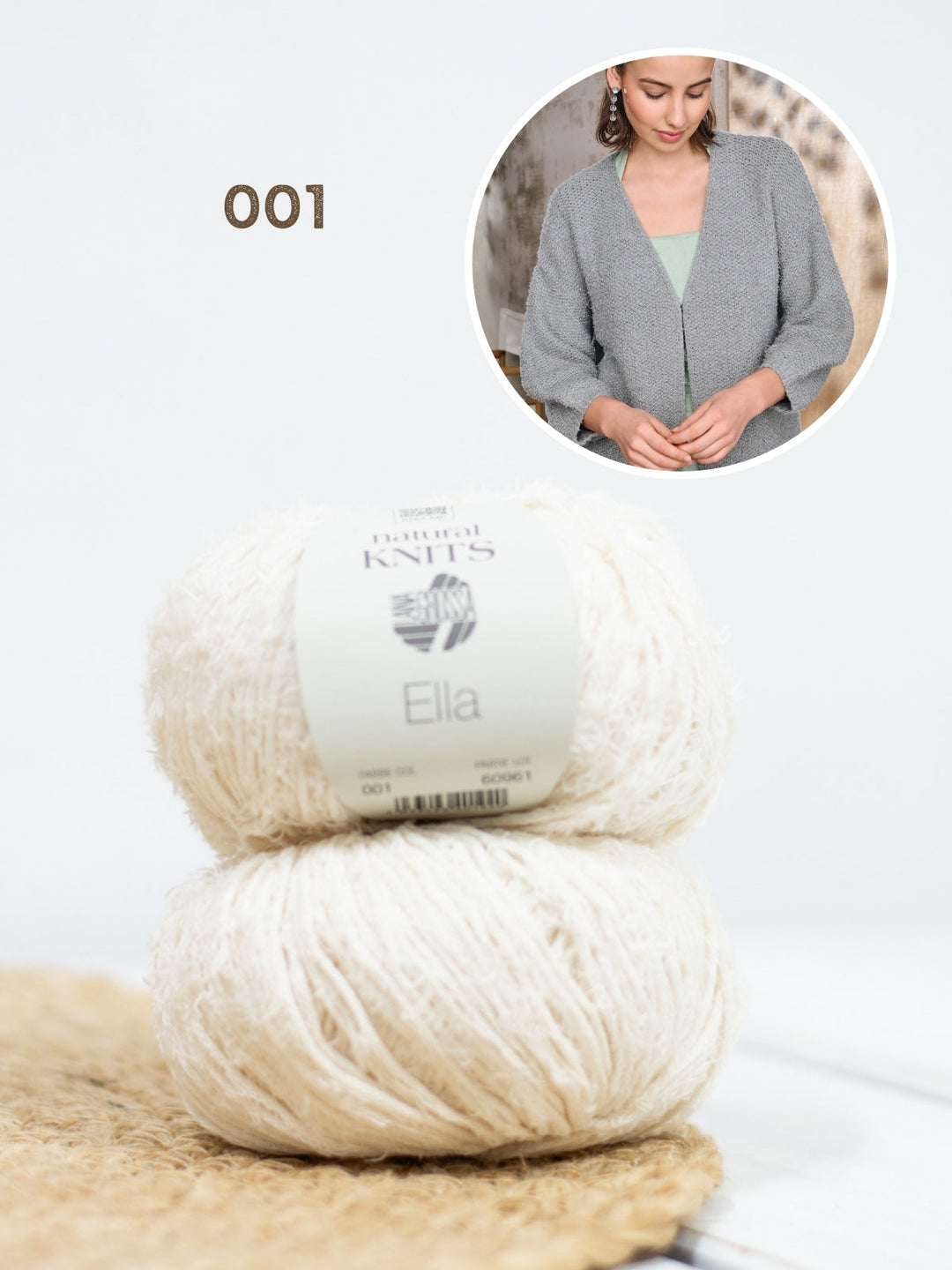 Strickpaket Ella offene Jacke