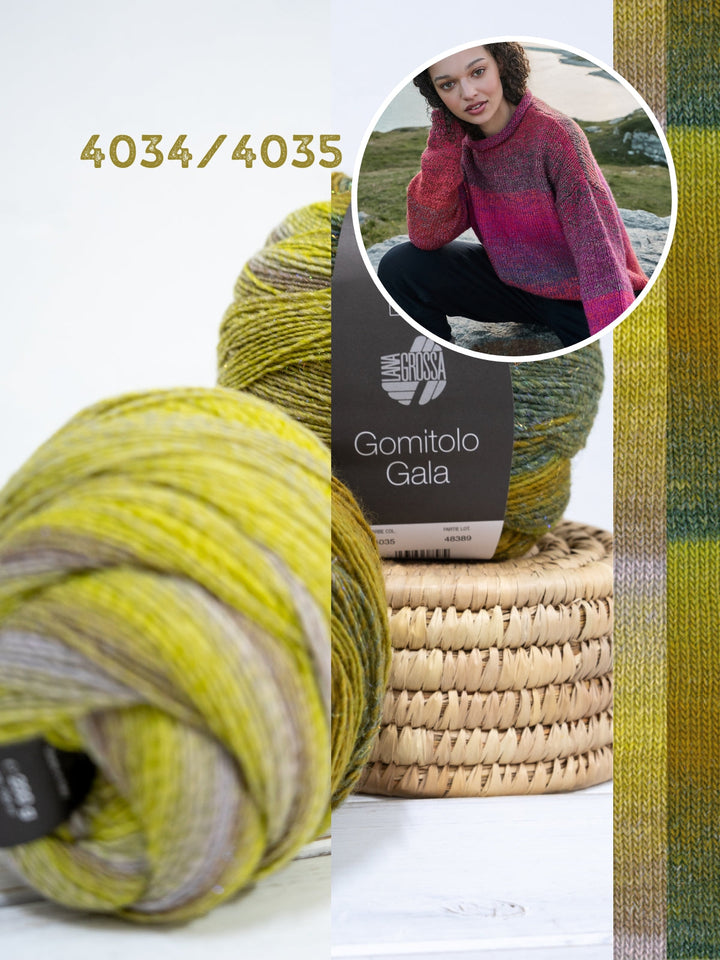 Strickpaket Gomitolo Gala Pullover