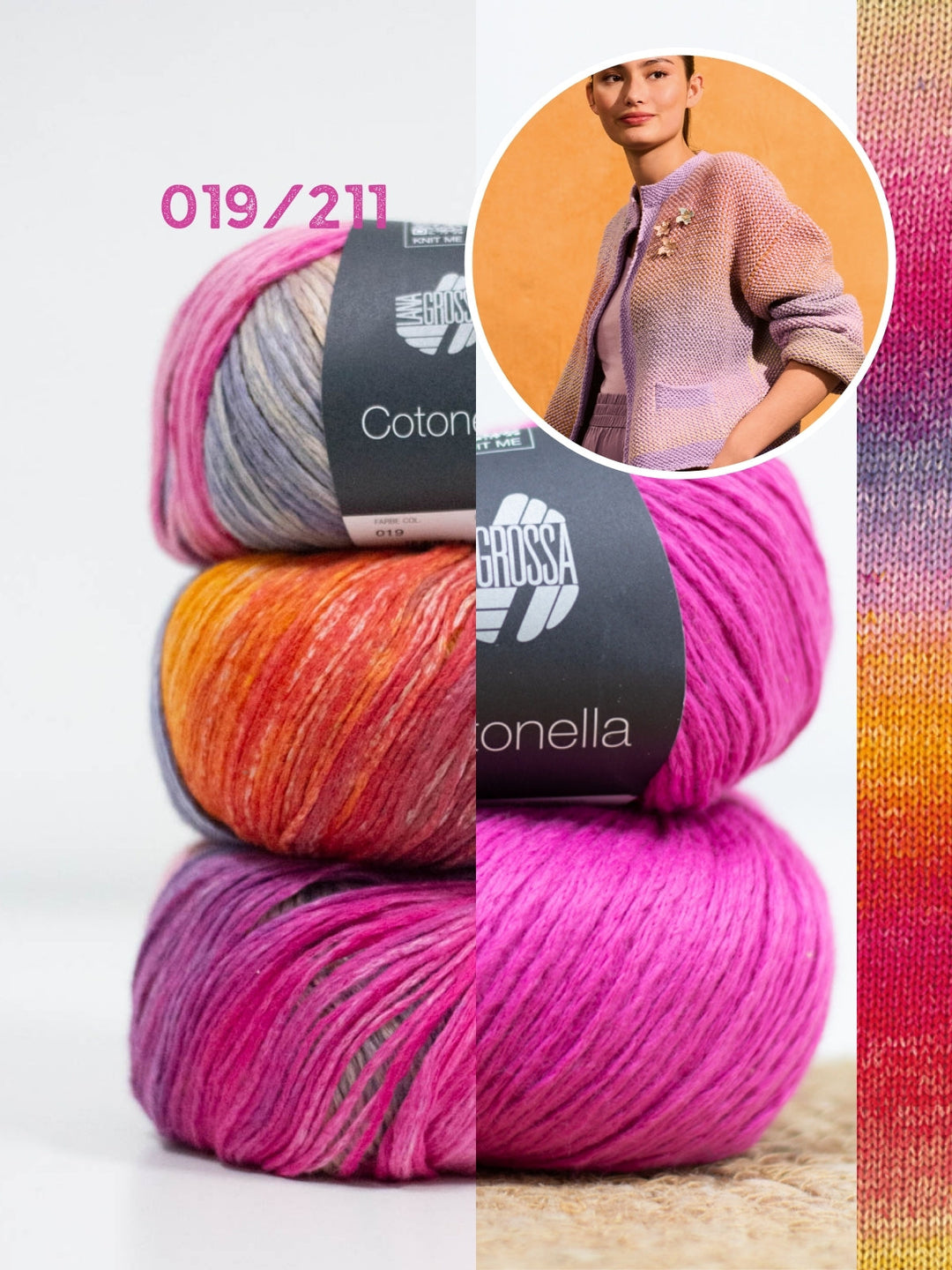 Strickpaket Cotonella Jacke