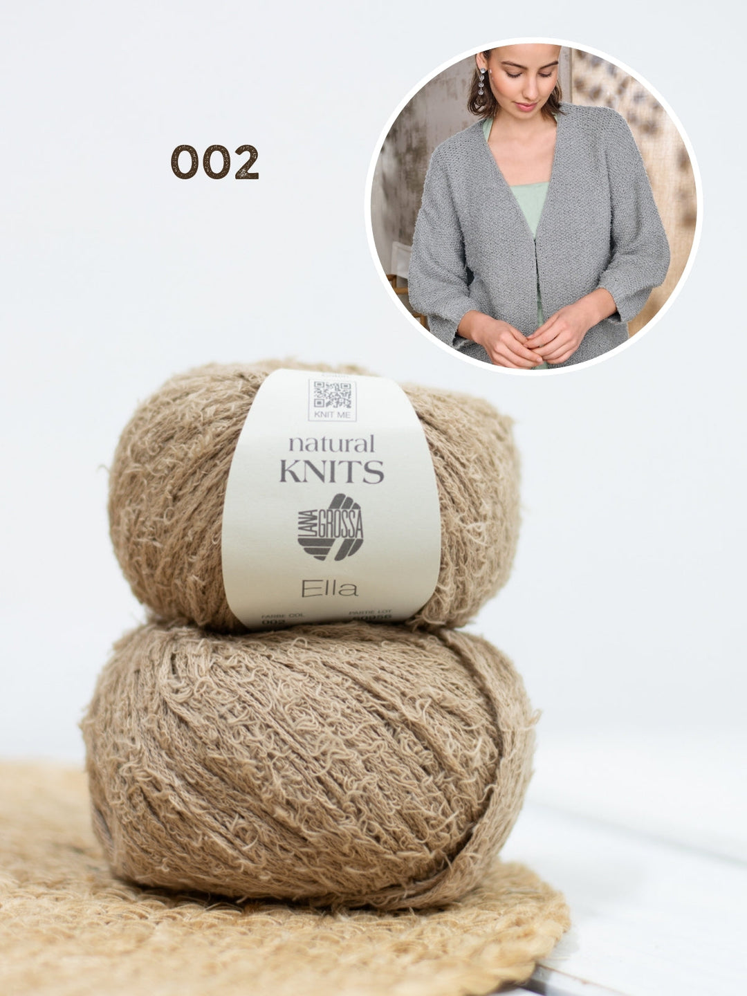 Strickpaket Ella offene Jacke