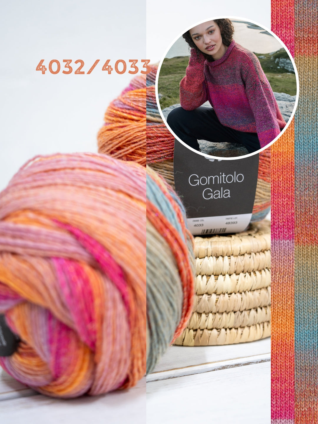 Strickpaket Gomitolo Gala Pullover