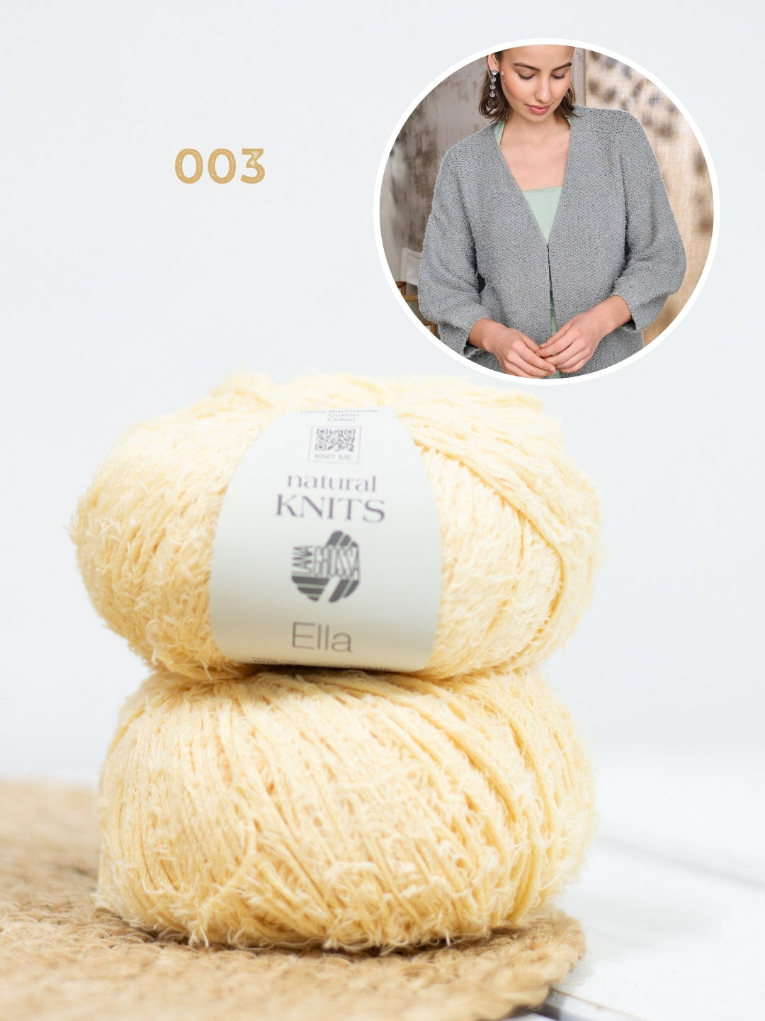 Strickpaket Ella offene Jacke