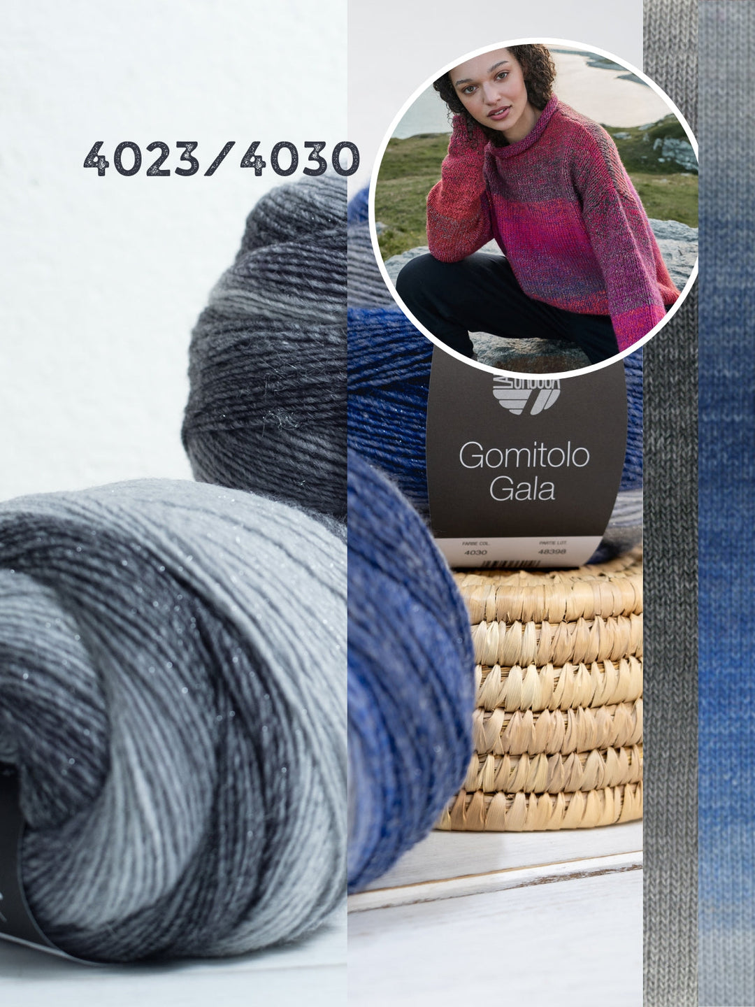 Strickpaket Gomitolo Gala Pullover