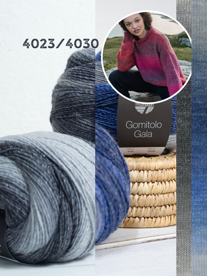 Strickpaket Gomitolo Gala Pullover