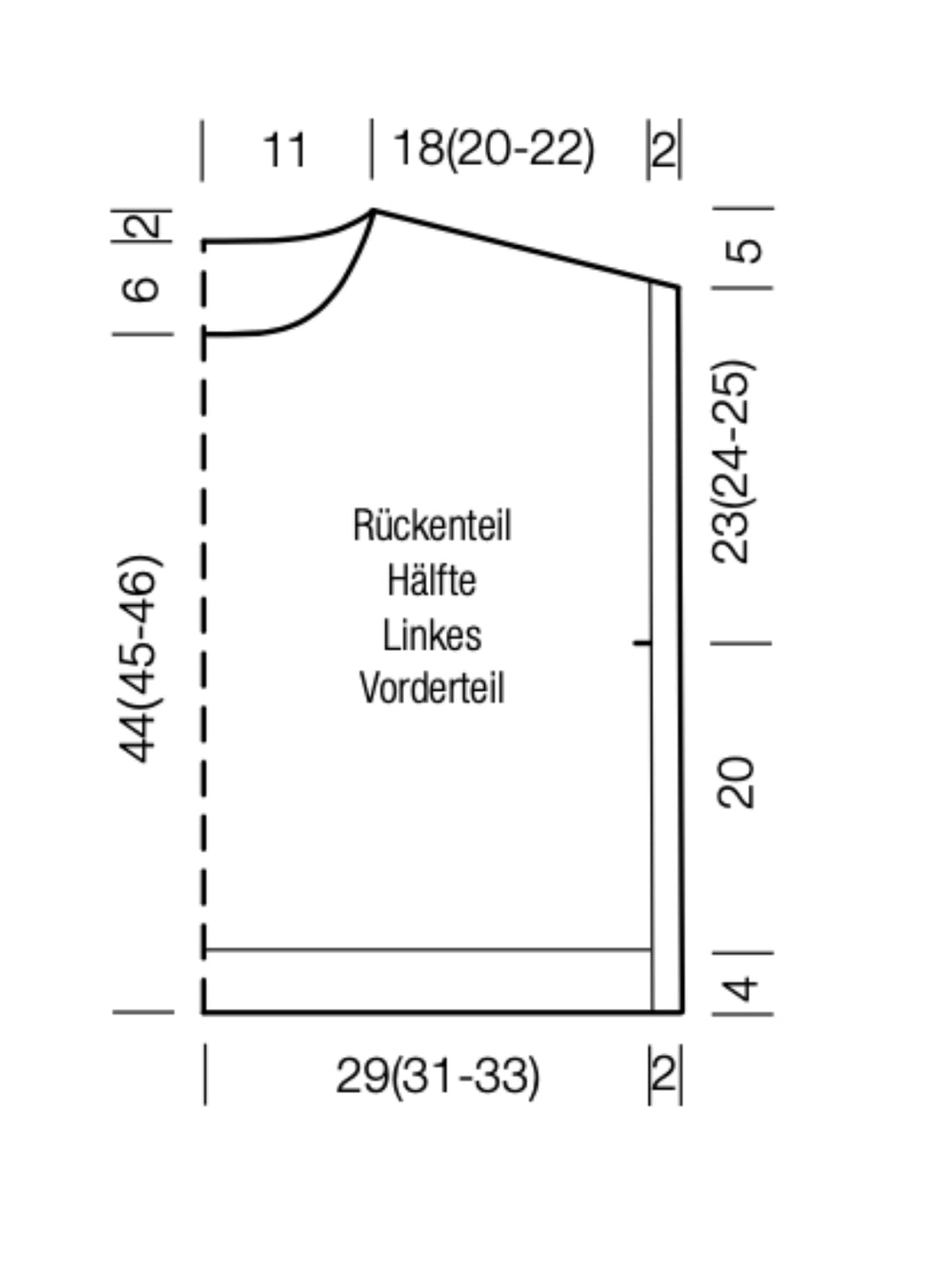 Strickpaket Cotonella Slipover mit Fransen