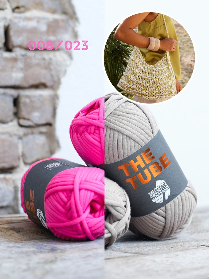 Strickpaket The Tube Tasche