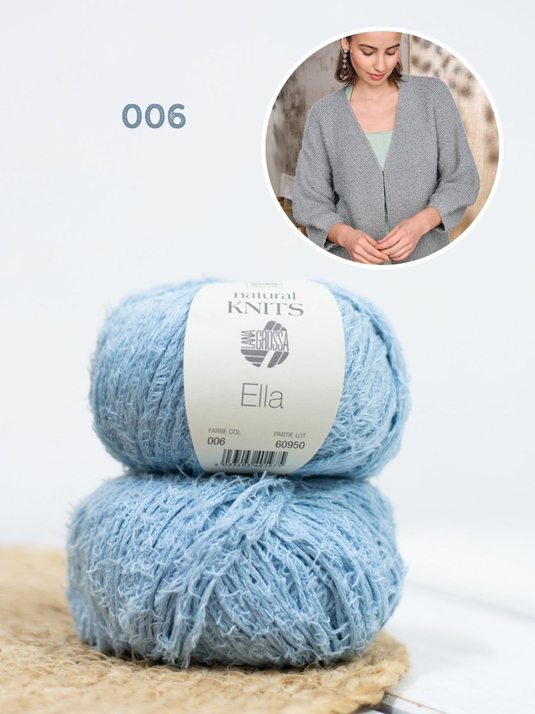 Strickpaket Ella offene Jacke