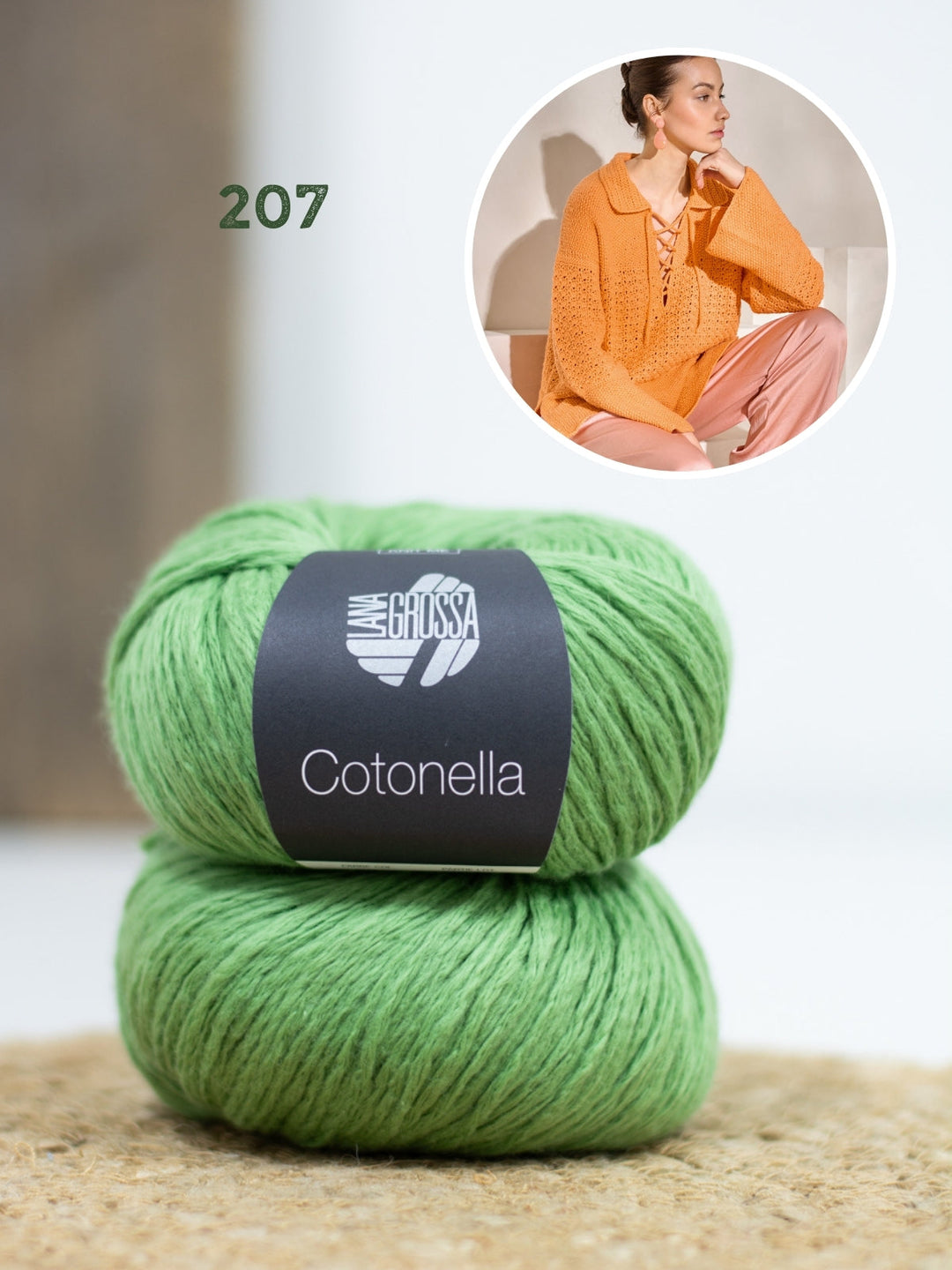 Strick- und Häkelpaket Cotonella Pullover
