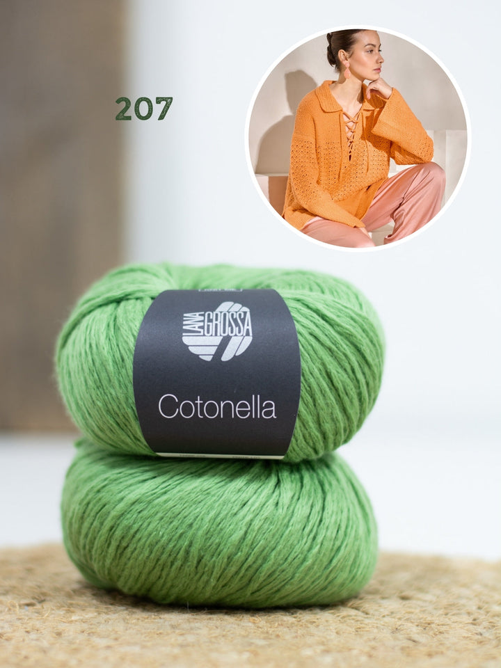 Strick- und Häkelpaket Cotonella Pullover