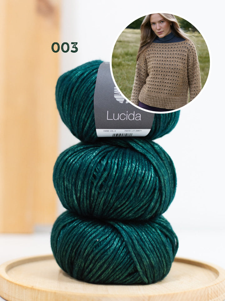 Häkelpaket Lucida Pullover