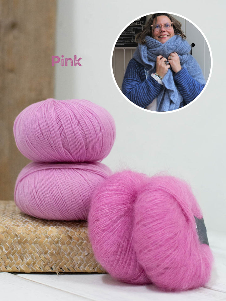 Strickpaket 'Kolding' Schal Chris Berlin