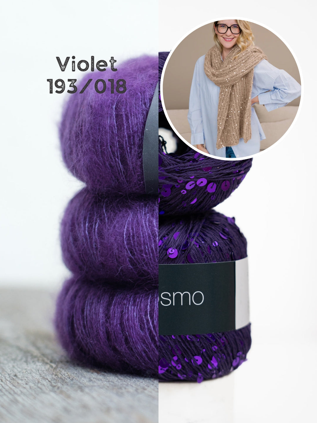 Strickpaket Emi Scarf - Sinchens Knitwear