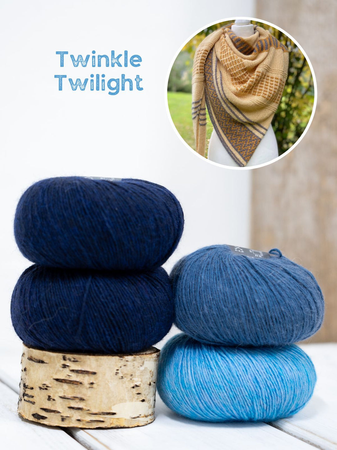 Strickpaket Lizas Tuch Cozy Gold