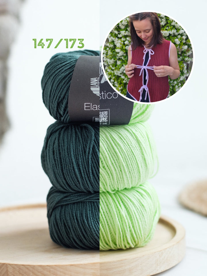 Häkelpaket Vanilla Weste - Studio Hook &amp; Yarn