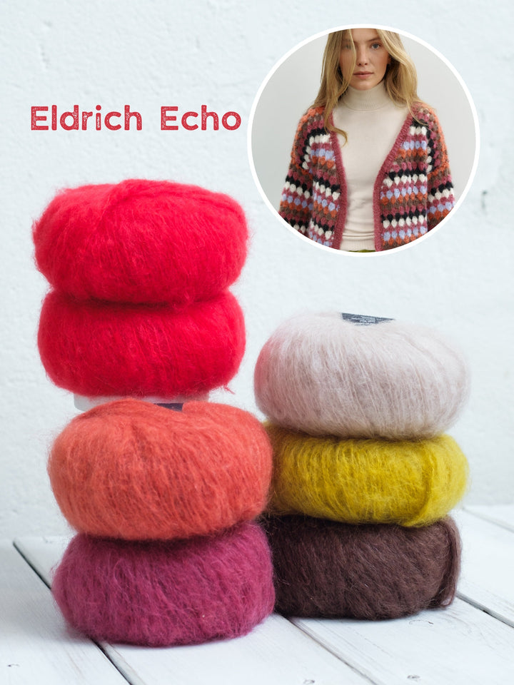 Häkelpaket Mohair Moda Granny Jacke
