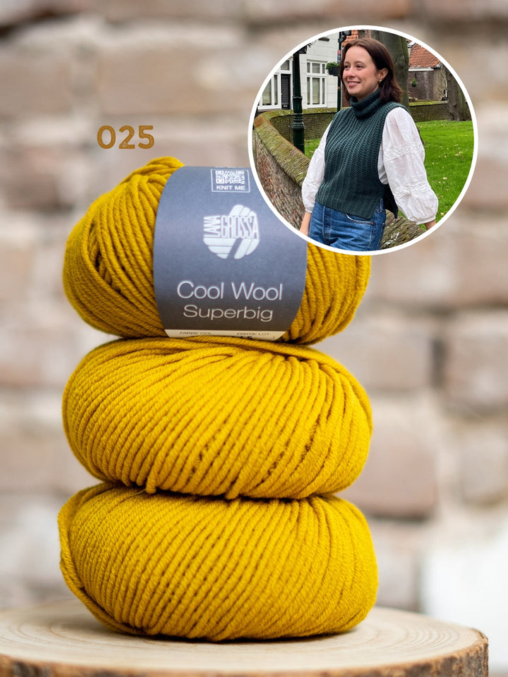 Häkelpaket Cardamom Pullunder – Studio Hook & Yarn