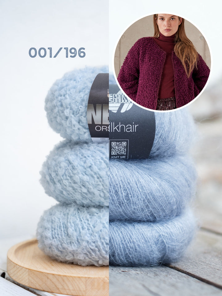 Strickpaket Orsetto Silkhair Jacke