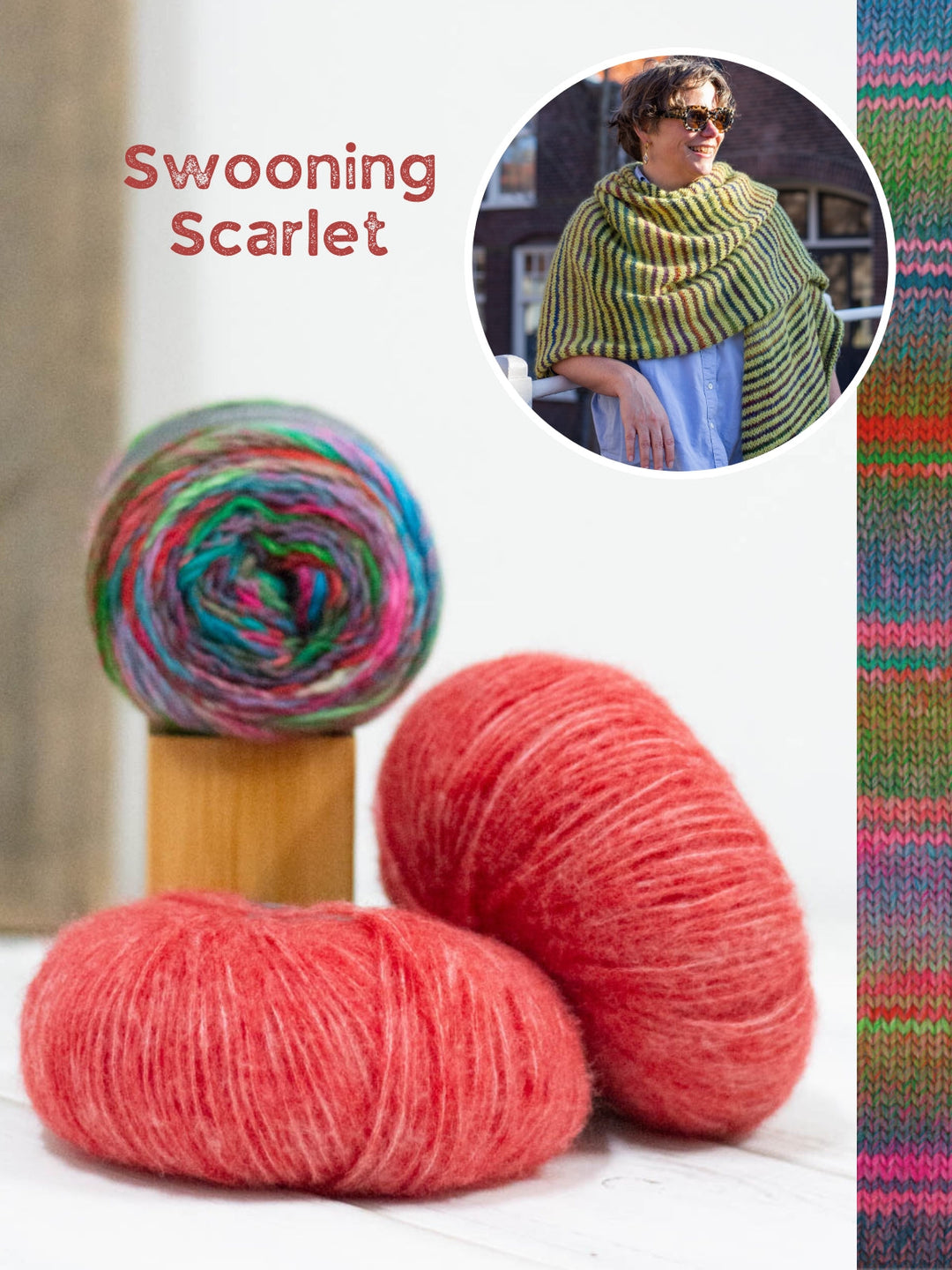 Strickpaket Sweetheart Tuch XXL