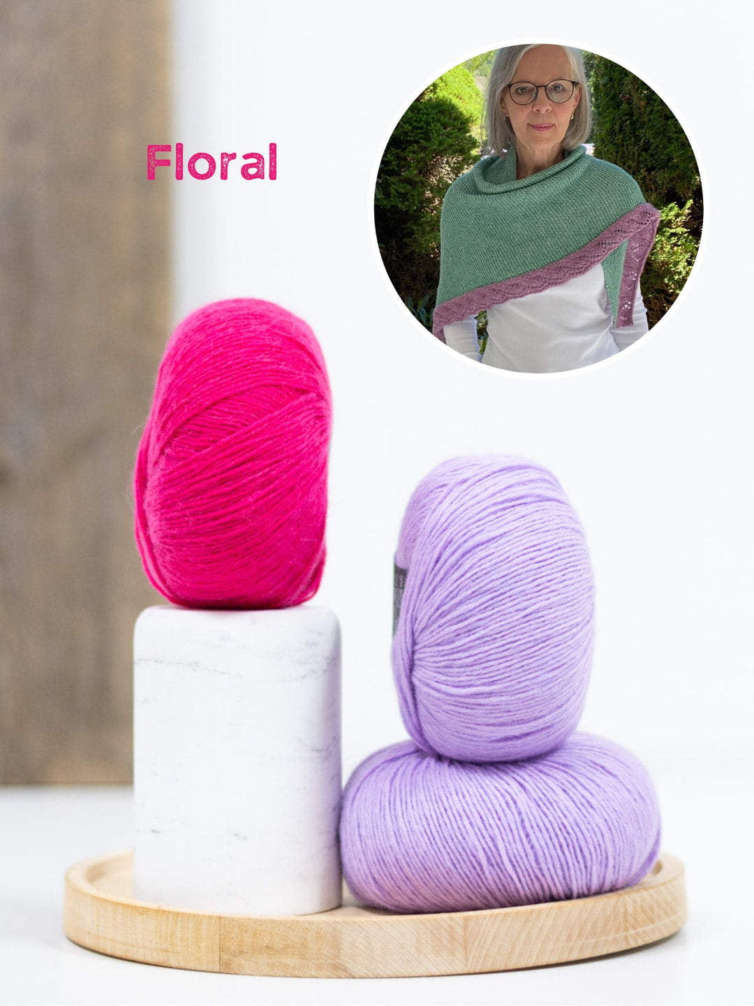 Strickpaket Lizas Tuch Tender Vines