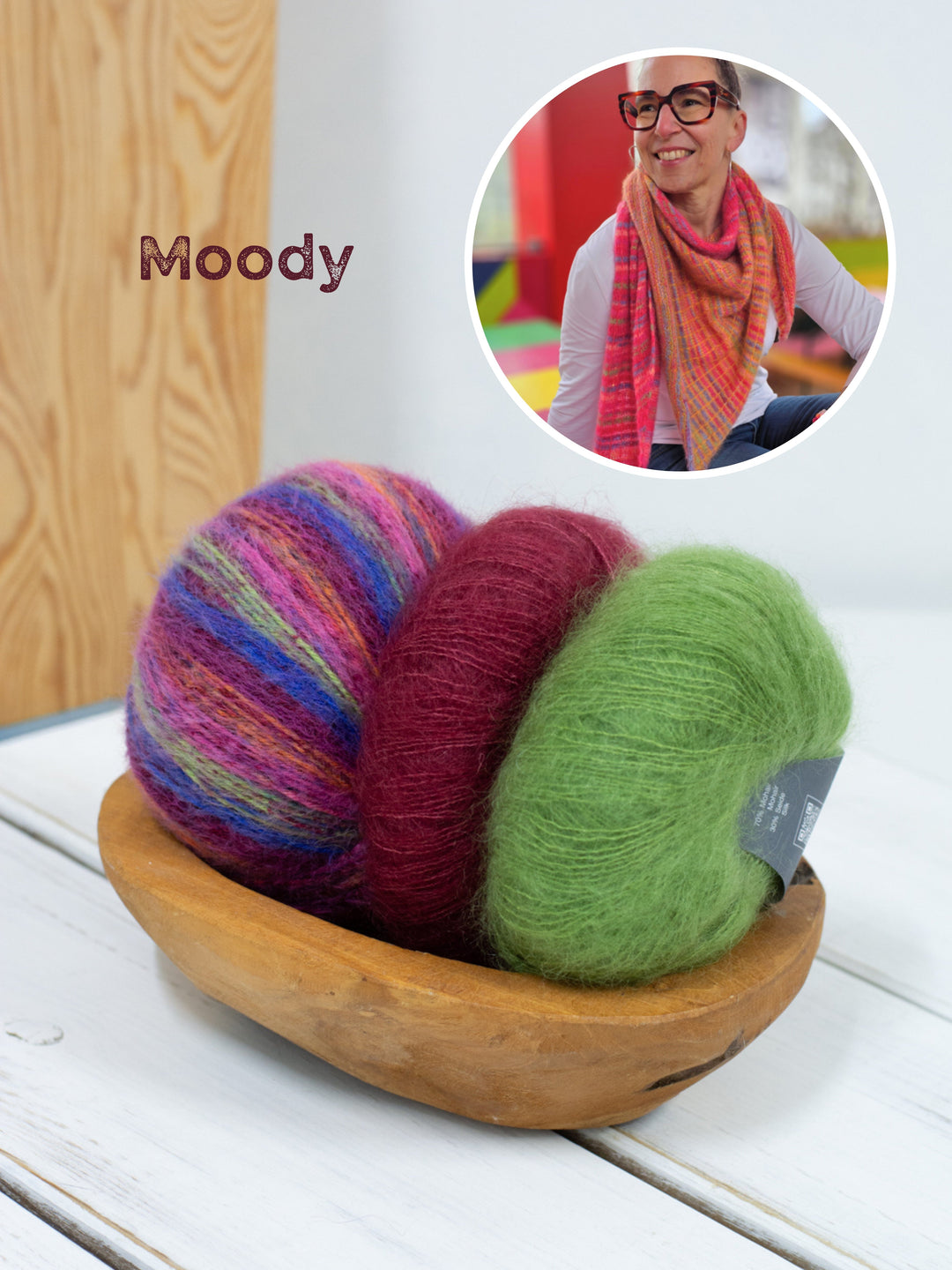 Strickpaket Tuch Malama - Joél Joél