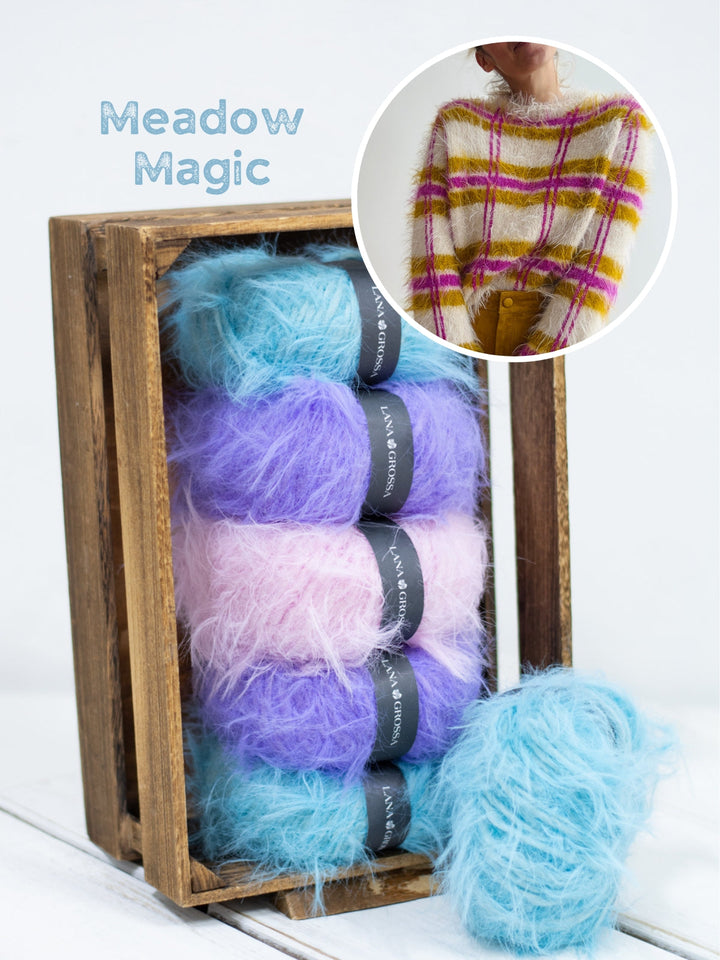 Strickpaket Ceallaigh Sweater Basta - Kolibri by Johanna