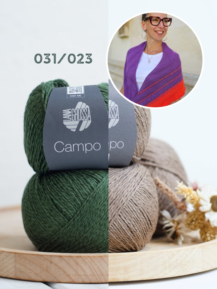 Strickpaket Tuch Nelu - Joél Joél