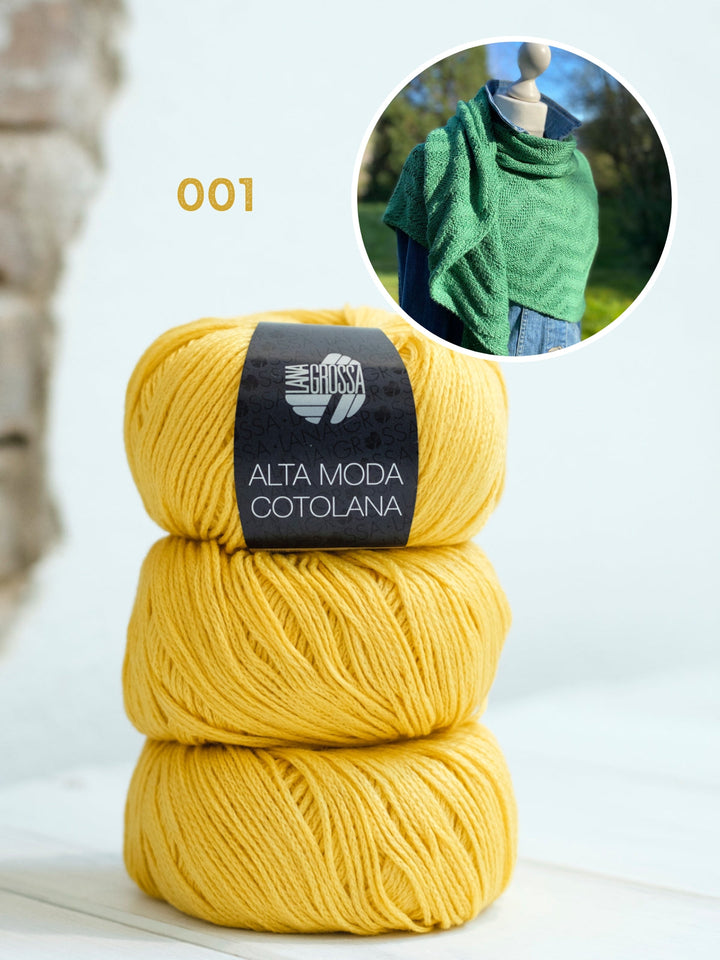 Strickpaket Lizas Tuch Swinging Lines