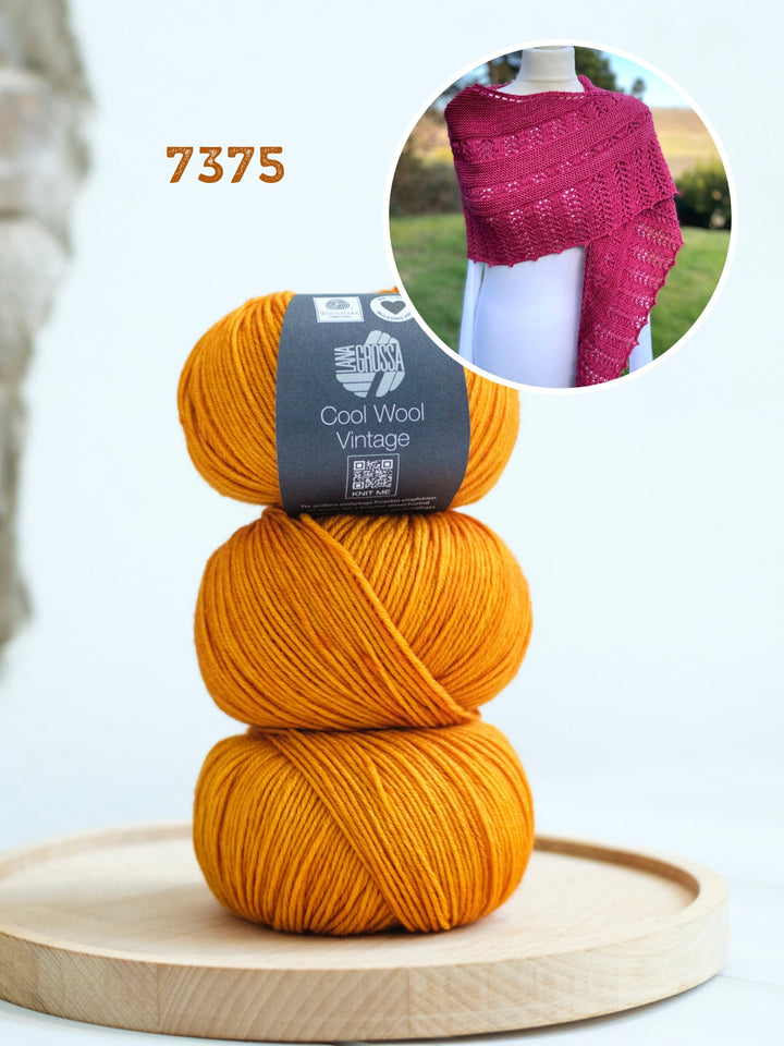 Strickpaket Lizas Tuch Muskatblüte