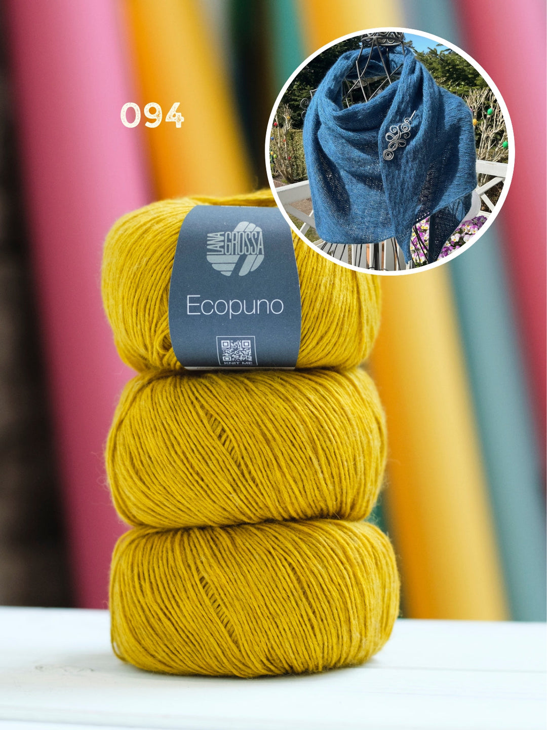 Strickpaket Lizas Tuch Tiny Tracks - Ecopuno