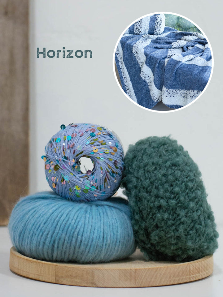 Strickpaket Orsetto Brigitte No. 2 Cosmo Decke