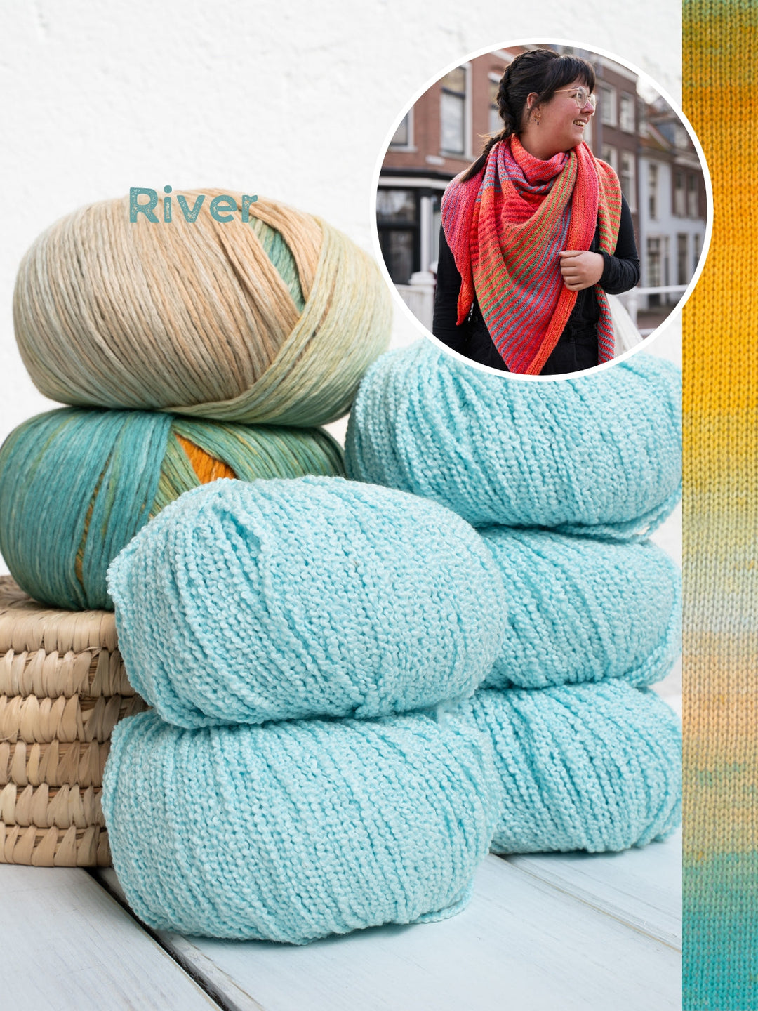 Strickpaket Sweetheart Tuch