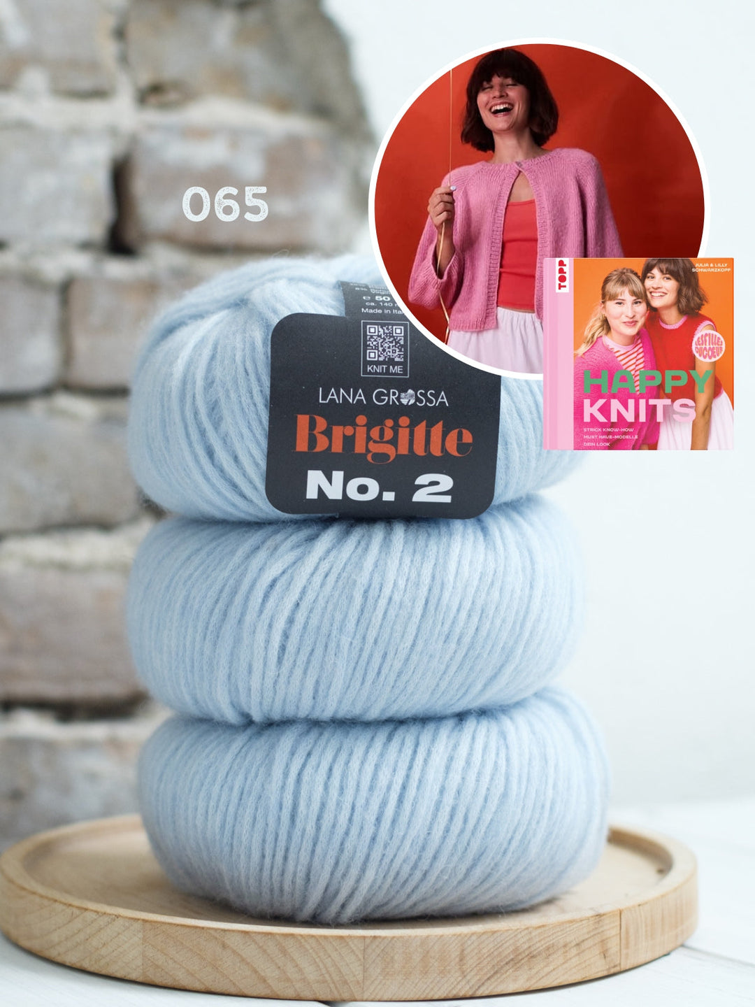 Strickpaket Raglanjacke Frida - Happy Knits