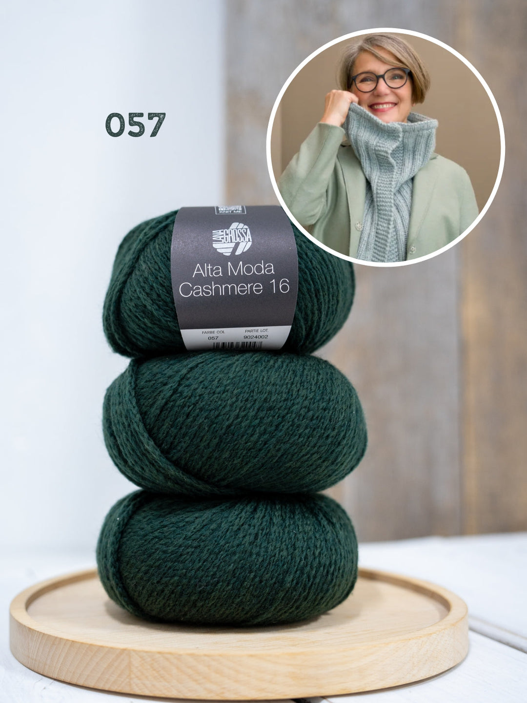 Strickpaket Offener Loop-Schal – Tanja Steinbach
