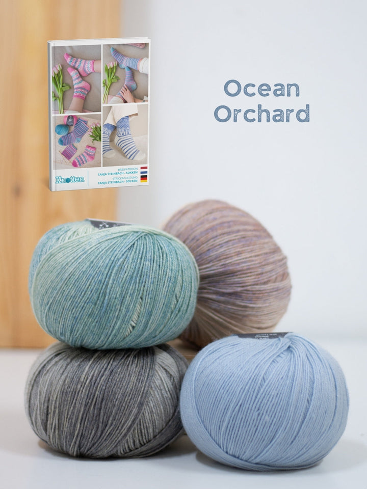 Strickpaket Frühlingssocken Woolycell - Tanja Steinbach