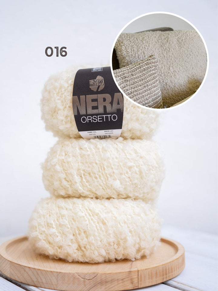 Strickpaket Orsetto Kissenhüllen
