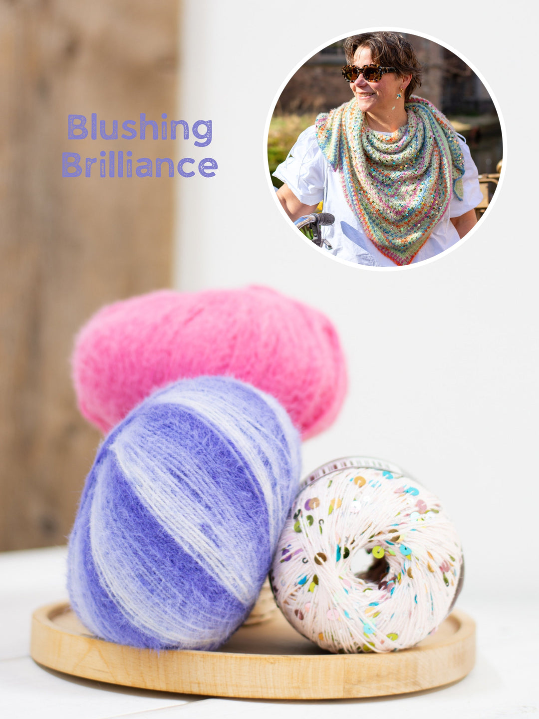 Häkelpaket Spring Sparkle Tuch