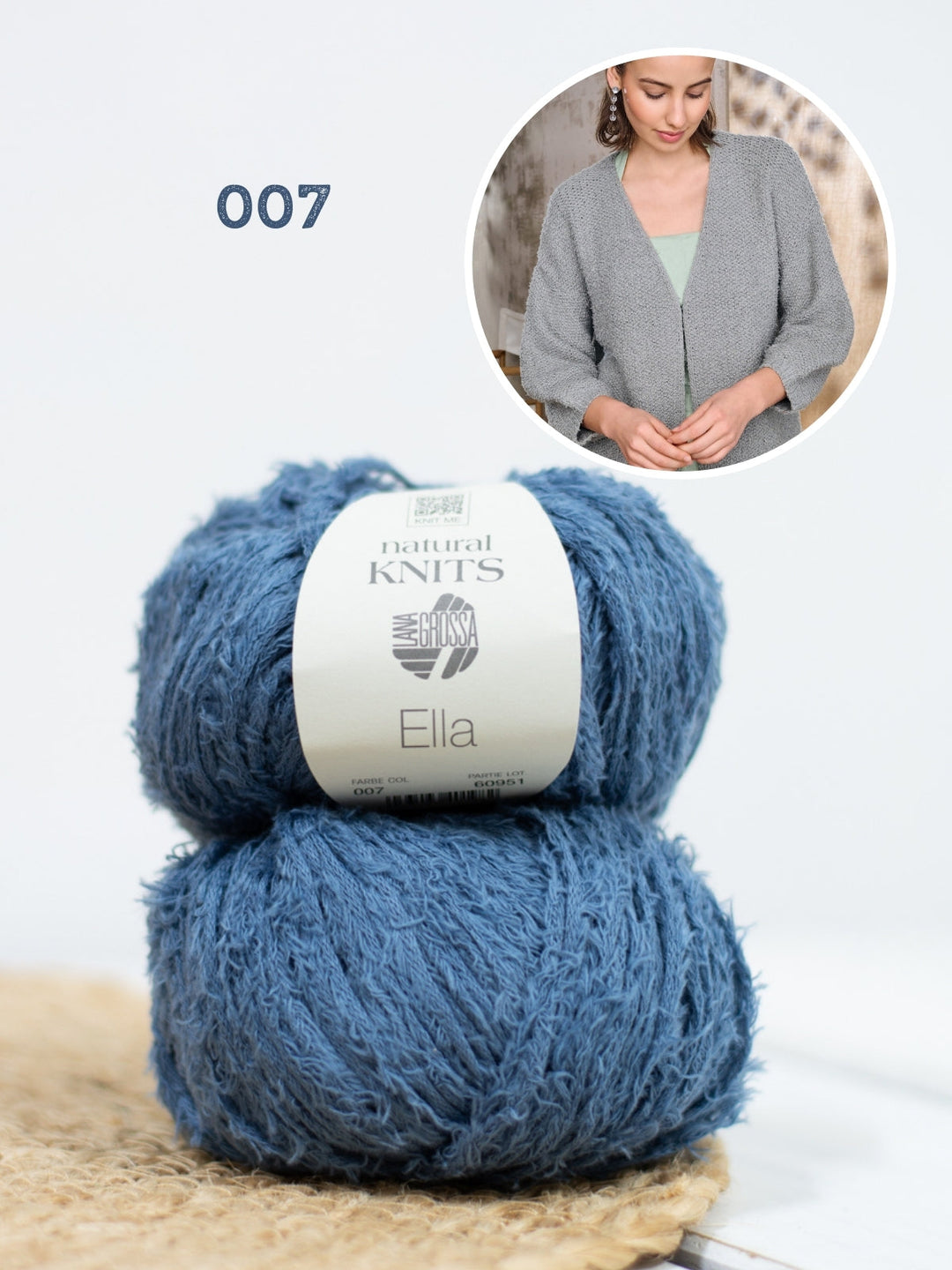 Strickpaket Ella offene Jacke