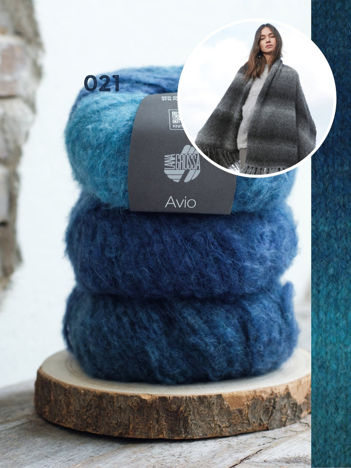 Strickpaket Avio Stola