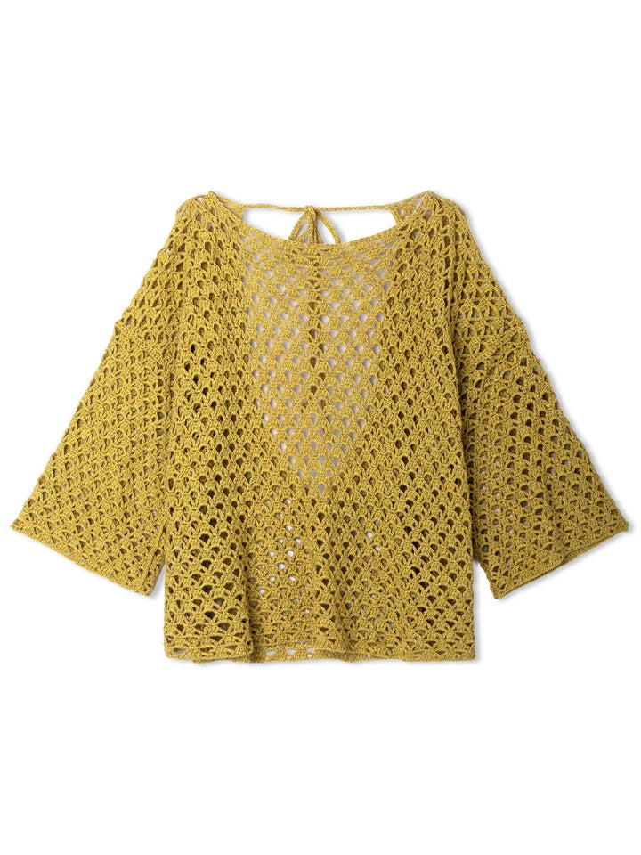 Häkelpaket Diversa Pullover im Stäbchen-Lochmuster