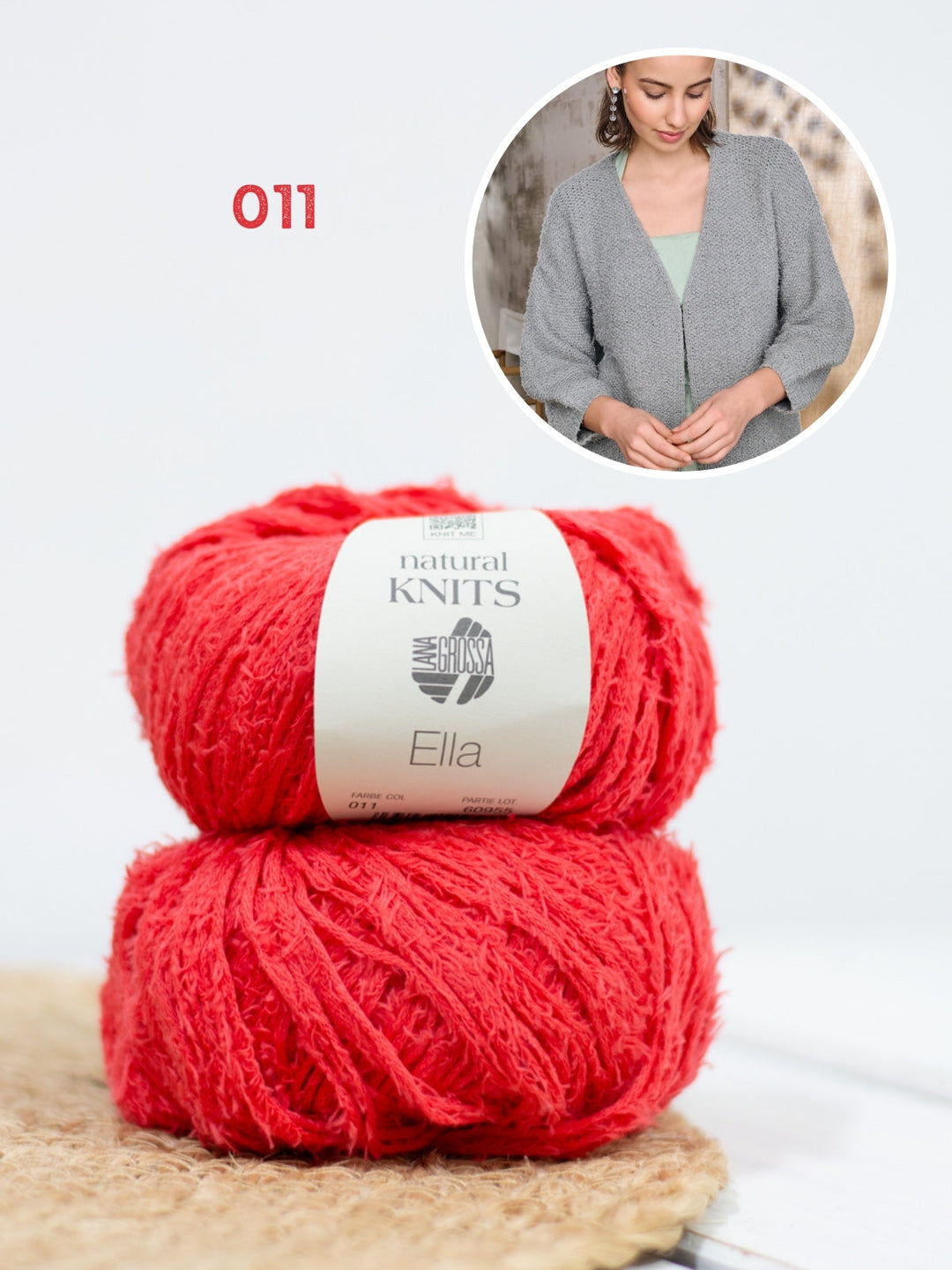 Strickpaket Ella offene Jacke