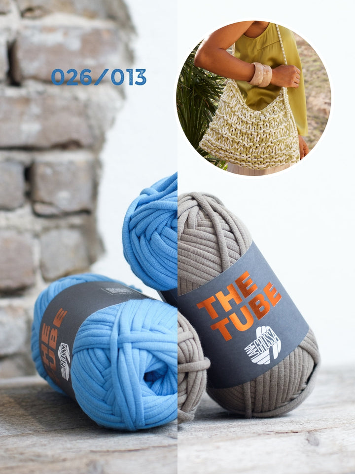 Strickpaket The Tube Tasche