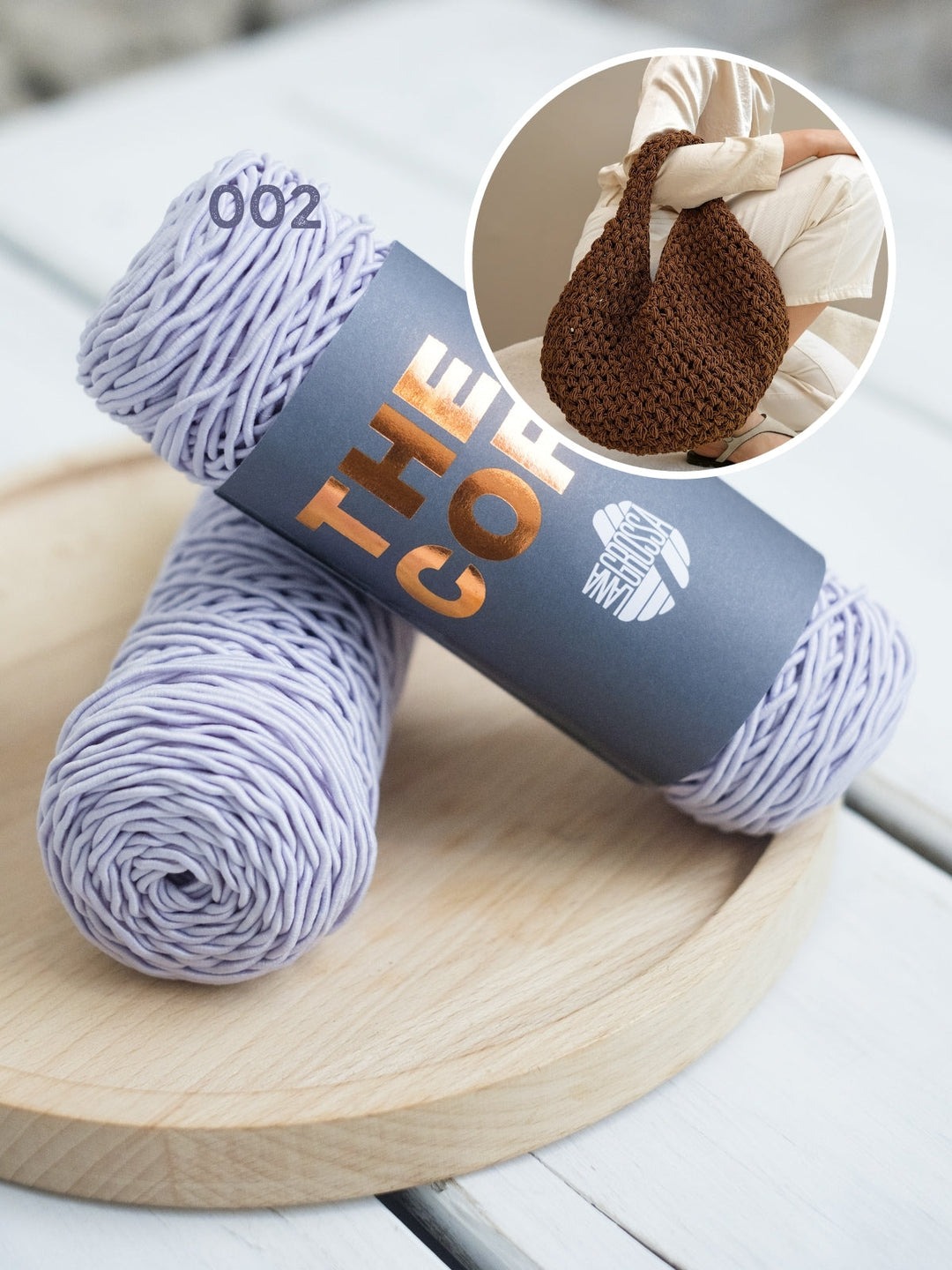 Häkelpaket The Core runder Shopper